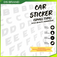 Car Sticker / Van Sticker / Lorry Sticker/ Bus Sticker