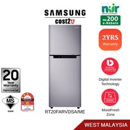[NUR] Samsung 220L Digital Inverter Twin Door Fridge | RT20FARVDSA/ME (Refrigerator Peti Ais Sejuk M