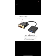 DVI -DVI D 24+1 TO VGA CONNECTOR