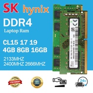 SK Hynix 4GB 8GB 16GB RAM DDR4 Notebook RAM 2133Hhz 2400Mhz 2666Mhz PC4 1Rx8 2Rx8 17000 19200 21300 