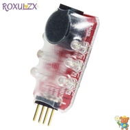 ROXULZX Lithium Battery Alarm, Plastic Shell LED Indicator Battery Alarm Buzzer,  Lightweight Buzzer