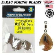 Bakau Fishing Blades Spinner Bait Spoon Haruan Spinner Haruan Toman