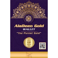 AlaDeen Gold®️ 1/2 Dinar 999.9Au - Gold Coin Dark Purple (The Purest Gold)
