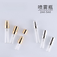Fengdi 2ml 3ml 5ml Glass Perfume Bottle Travel Perfume Packing Sample Bottle Transparent Spray Bottl