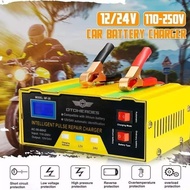 Charger Aki 12/24v 6-105AH mf-2b Accu Mobil Motor 12 dan 24 Volt Smart Battery Charger Motor Dan Mob