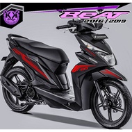 SC.205/STRIPING CUTTING BEAT FI/STICKER BEAT FI 2016-2019/STRIPING MOTOR/STICKER MOTOR/STRIPING ICON