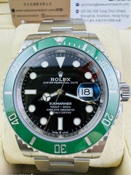 Rolex 勞力士 Submariner Date  綠黑   126610LV