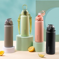 SHOTAY-8228/750ml Thermos Bottle Stainless Steel Water 750ml.water With Shoulder Strap St-8228
