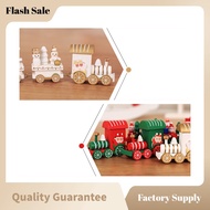 Car Toys for Kids train gift Christmas wooden train Christmas atmosphere decoration props Suitable for Boys and Girls Birtthday Gifts