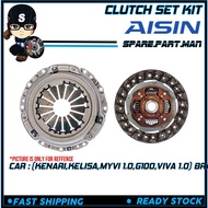 CLUTCH SETS KIT (KENARI,KELISA,MYVI 1.0,G100,VIVA 1.0) BRAND :AISIN  SPM