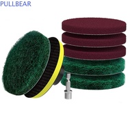 PULLBEAR Drill Power Brush 3/4 Inch For Tile Tub Kitchen For Bathroom Floor Drill Attachment Power Scouring Pads