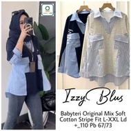 KEMEJA KATUN Izzy blouse jumbo ld 110 tops shirts blouses blouses blouses blouses cool casual blouse