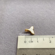 (PO) 999 Gold Beads Mermaid Tail [0.11gram +/-]