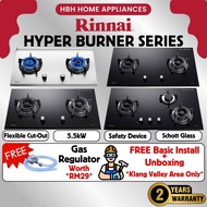 【Delivery Within 5 Days】Rinnai Hyper Burner Series | RB-72G | RB-72S | RB-92G | RB-93UG | 5.5kw | Fl