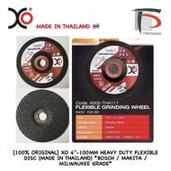 [100% ORIGINAL] XO 4”-100MM HEAVY DUTY FLEXIBLE DISC (MADE IN THAILAND) *BOSCH / MAKITA / MILWAUKEE GRADE*