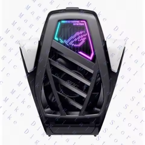 H FOR ASUS ROG Aeroactive Cooler X Pro RGB Back Clip Cooling Fan For ROG Phone 9/9 Pro