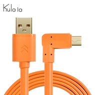 Camera live tethered shooting cable USB to mini T port for connecting the camera to the computer sui