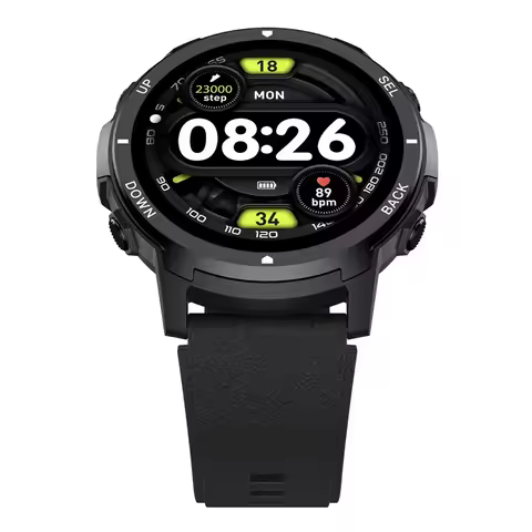 S52 Smart Watch Men Outdoor Sports 1.39 Inch Bluetooth Call Music Player Fitness Tracker Health Moni