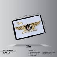 Wing SANDI PDH BRIVET BREVET PIN SANDI
