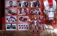新貨心口已上色 全新 啡盒未開 Hottoys MMS400 Iron Man MARK V ironman mk 5 Reissue 再版 合金 Hot Toys MMS 400