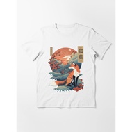 Plain T-Shirt Cute Japanese Fox 5 T Shirt
