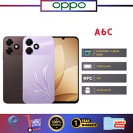 OPPO A6c Smartphone | 4GB + 64/128GB | 7000mAh Large Battery | 120Hz Ultra Bright Display