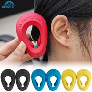 OPENMALL 2pcs/set Profession Salon Hair Dye Hairdressing Ear Covers Earmuffs Silicone Hair Dyeing Ea