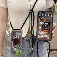 MY CHOICE CASE SOFTCASE LANYARDTALI hp REALME C25 C21 C12 C21Y C2 REALME 7 REALME 5 REALME 8 4G 5G R