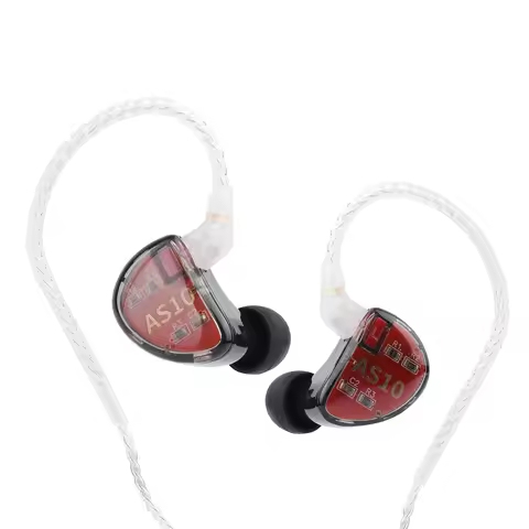 Pre-order KZ AS10 5 Units Pure Balanced Armature Earphone HiFi Stereo IEM High Resolution Earbud Ear