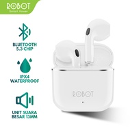 Robot TWS Wireless Earphone Airbuds New T50S Original BT 5.3 True Wireless Headset Bluetooth Earbuds