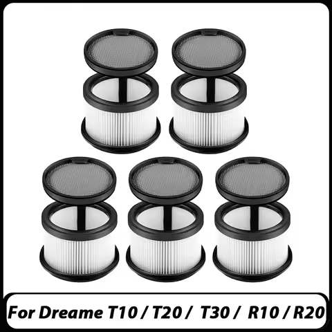 For Dreame T10 / T20 / T20 Pro / T30 / T30 Neo / R10 / R10 Pro / R20 Replacement Parts Pre Post Filt