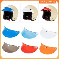 [WishshopeehhhMY] Vintage Universal 3-Snap Helmet Visor Peak Sunshield Protector 15cmx5cm