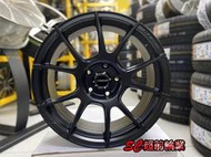 【超前輪業】BUDDY CLUB RS10 17吋鋁圈 5孔108 8J ET42 消光黑 FOCUS KUGA