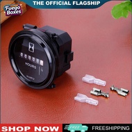 【New Arrival】 Digital Hour Meter Round Engine Hour Meter High Precision Quartz Timer Hourmeter Water