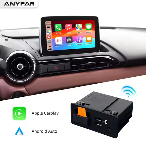 ANYFAR Carplay Adapter Compatible with Mazda 2/3/6/CX3 2014-2021 Year,TK78-66-9U0C OEM Hub Retrofit 