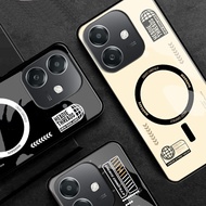 Latest Oppo A5i Glass Softcase 2025 [FC65] Oppo A5i Case - Oppo A5i Mobile Phone Case - Oppo A5i Mob