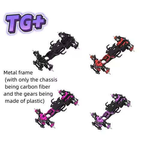 TG+ RACING RWD Rear Drive Drift Racing RC Car Frame Chassis 1/24 1/28 Remote Control Vehicle Screwdr