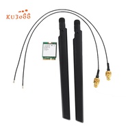 Dual Band Wireless for Intel 9560 AC 9560NGW 1.73Gbps Wifi 802.11Ac Bluetooth 5.0 Wlan Card with MHF