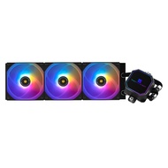 Thermalright Frozen Prism360 Black ARGB CPU Liquid Cooler,Efficient PWM Controlled Pump 3300RPM,3×TL