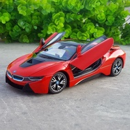 BMW I8 Metal Sports Car Toy Model Simulation Original Alloy Decoration