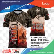 BISA CUSTOM/ JERSEY LENGAN PENDEK/ JERSEY PRAMUKA / KAOS DRI-FIT PRAMUKA LENGAN PENDEK