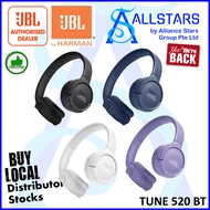 JBL Tune 520 BT (Black/ Blue/ White/ Purple) On Ear Wireless Bluetooth Headset (JBLT520BTBLK/JBLT520BTPUR/JBLT520BTWHT/J