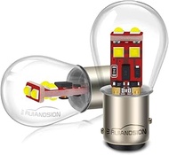 Ruiandsion 2pcs 1157 LED Bulb,Upgrade 12V White BAY15D 2057 2357 7528 Bulb Replacement for Backup Re