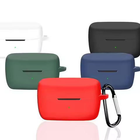 1pc Silicone Case for Jabra Elite 5 Earphone Waterproof Protector Skin Earphone Shockproof Cover Acc