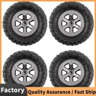 4Pcs 73mm Tire Tyre Wheel for  C14 C24 B24 B36 MN D90 MN-90 MN99S FY003 FY004 RC Car Upgrade Parts A