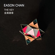 陈奕迅TheKey金属徽章TheKey专辑封面徽章陈奕迅周边胸7.16 Eason Chan TheKey Metal Badge TheKey Album Cover Badge Eason Cha