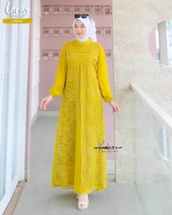 Laras Dress brukat LD.110  PB.140  ori alfaro