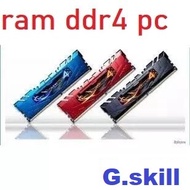 PC ram ddr4 8gb and 16gb Gskill heatsink buss 2400 / 2666 / 3200 ..specialized in oc......as shown..