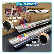 NLK EXHAUST EKZOS EZOS EXZOS HONDA EX5 DREAM STANDARD STD (22/28MM) / RACING BIG CORN (28/48MM)