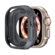 Vỏ TPU kiểu sợi carbon 49mm cho đồng hồ Apple Ultra và Ultra 2 cho iWatch Ultra